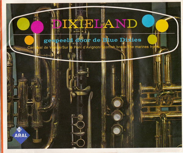 Blue Dixies : Dixieland (7", Blu)