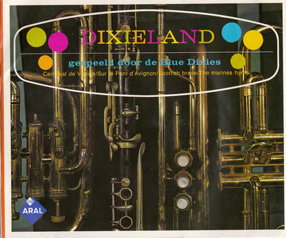 Blue Dixies : Dixieland (7", Blu)