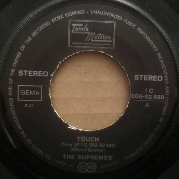 The Supremes : Touch (7", Single)