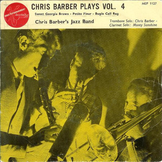 Chris Barber's Jazz Band : Chris Barber Plays Vol.4 (7", EP, Mic)