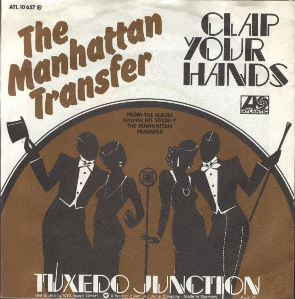 The Manhattan Transfer : Clap Your Hands (7", Single)