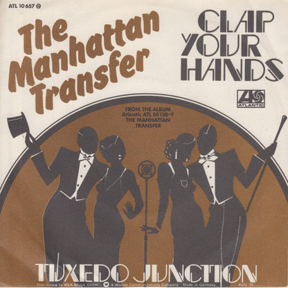 The Manhattan Transfer : Clap Your Hands (7", Single)