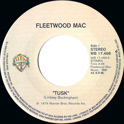 Fleetwood Mac : Tusk (7", Single)