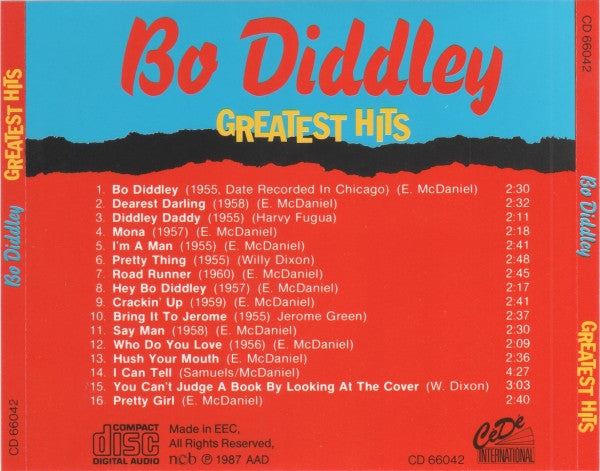 Bo Diddley : Greatest Hits (CD, Comp)