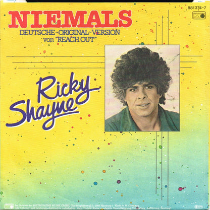 Ricky Shayne : Niemals (Reach Out) (7", Single)