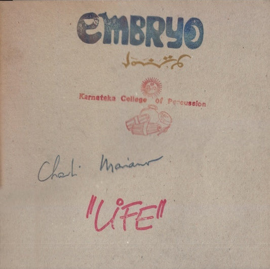 Embryo (3), Charlie Mariano, Karnataka College Of Percussion : Life (LP, Album, Gre)