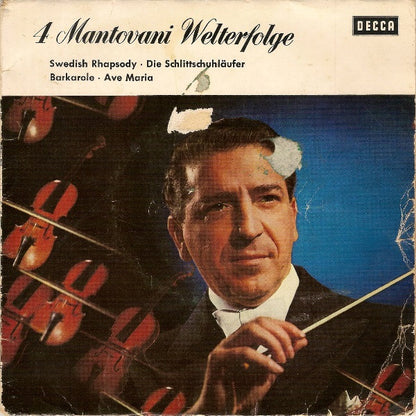 Mantovani And His Orchestra : 4 Mantovani Welterfolge (7", EP)