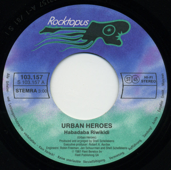 Urban Heroes : Habadabariwikidi (The Love Hopper) (7", Single)