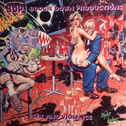 Boogie Down Productions : Sex And Violence (LP, Album)