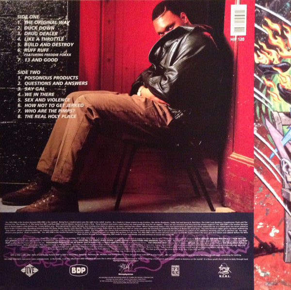 Boogie Down Productions : Sex And Violence (LP, Album)