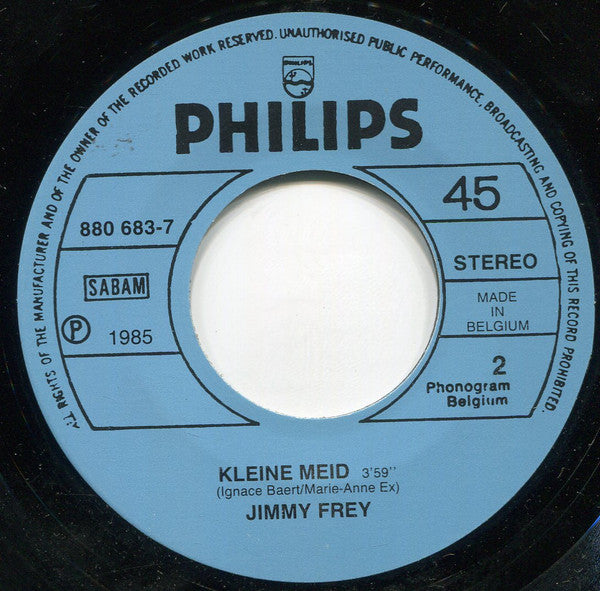 Jimmy Frey : Gebroken Hart (7")