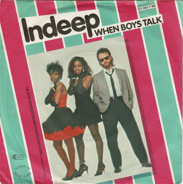 Indeep : When Boys Talk (7", Single)