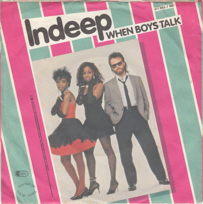 Indeep : When Boys Talk (7", Single)