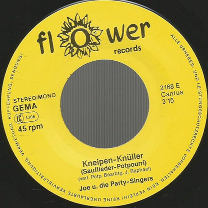 Joe Raphael Und Die Party-Singers : Kneipen Knüller (7")