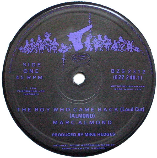 Marc Almond : The Boy Who Came Back (12", Single, PRS)