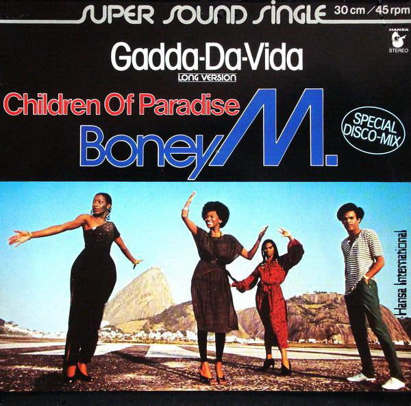 Boney M. : Gadda-Da-Vida (Long Version) (12", Maxi)