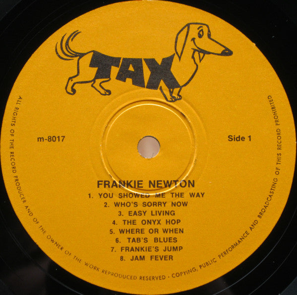 Frank Newton : At The Onyx Club (LP, Comp)