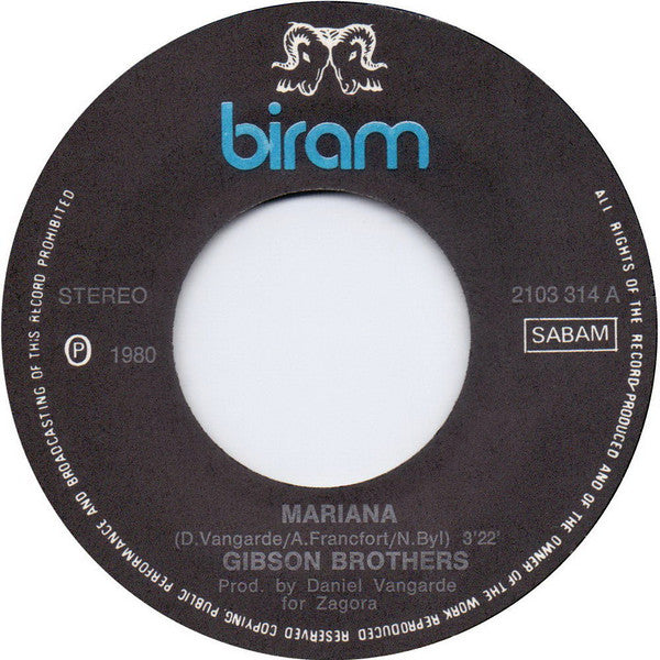 Gibson Brothers : Mariana (7")