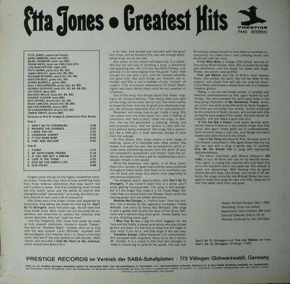 Etta Jones : Greatest Hits (LP, Comp)