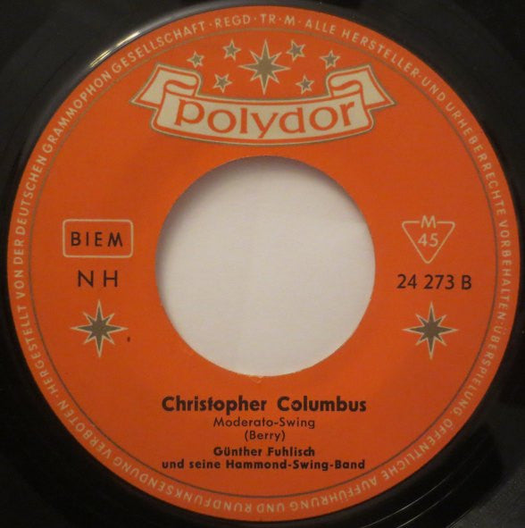 Günter Fuhlisch Und Seine Hammond Swing Band : Clementine / Christopher Columbus (7", Single)