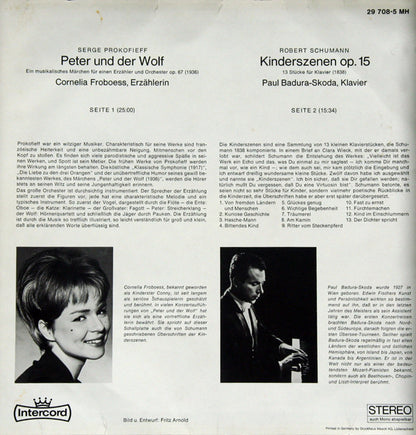 Sergei Prokofiev / Robert Schumann, Conny Froboess : Peter Und Der Wolf / Kinderszenen (LP)