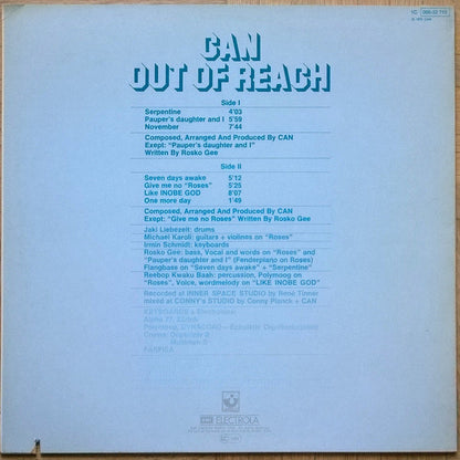 Can : Out Of Reach (LP, Album)