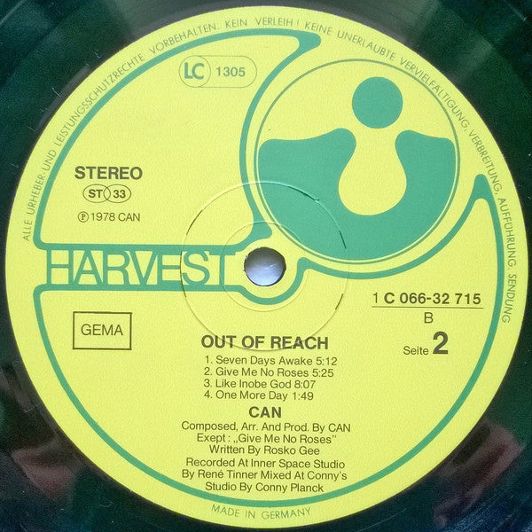 Can : Out Of Reach (LP, Album)