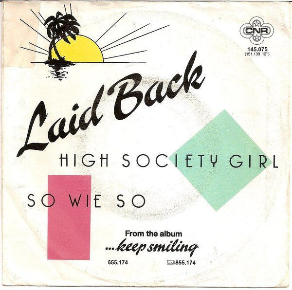 Laid Back : High Society Girl (7", Single)