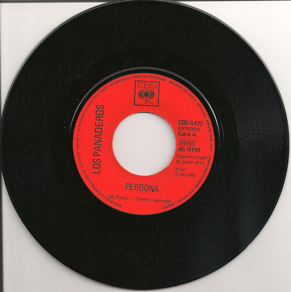 Los Panaderos : Perdona (7")