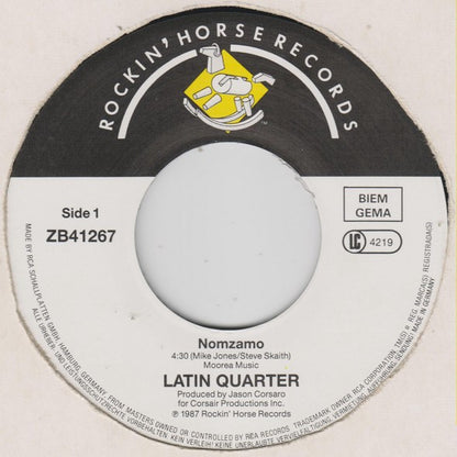 Latin Quarter : Nomzamo (One People One Cause) (7", Single)