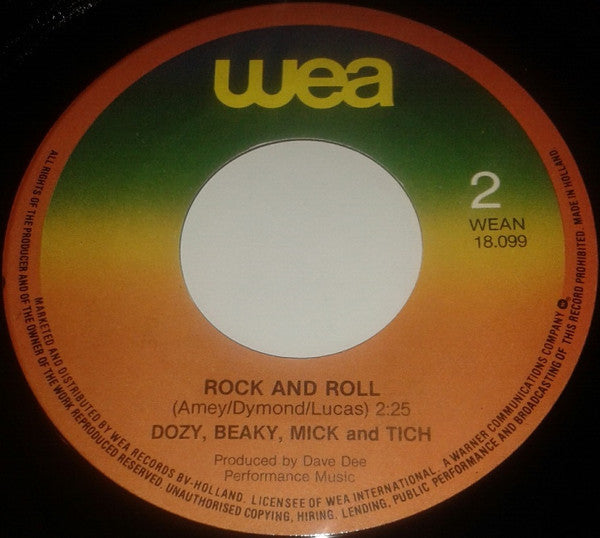 Dozy, Beaky, Mick & Tich : You've Got Me On The Run (7", Single)