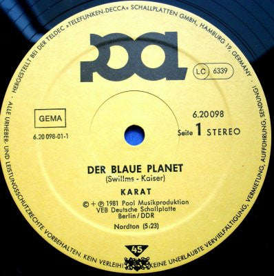 Karat : Der Blaue Planet (12")