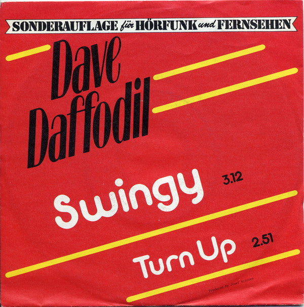 Dave Daffodil : Swingy (7", Single, Promo)