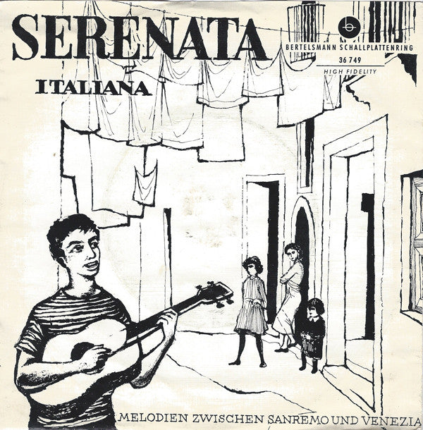 Orchestra Bruno Martelli : Serenata Italiana (7", EP)