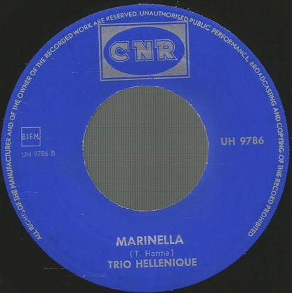 Trio Hellenique : Varka Sto Gialo (7", Single)