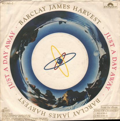 Barclay James Harvest : Just A Day Away (7", Single)