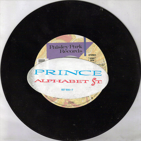 Prince : Alphabet St. (7", Single)