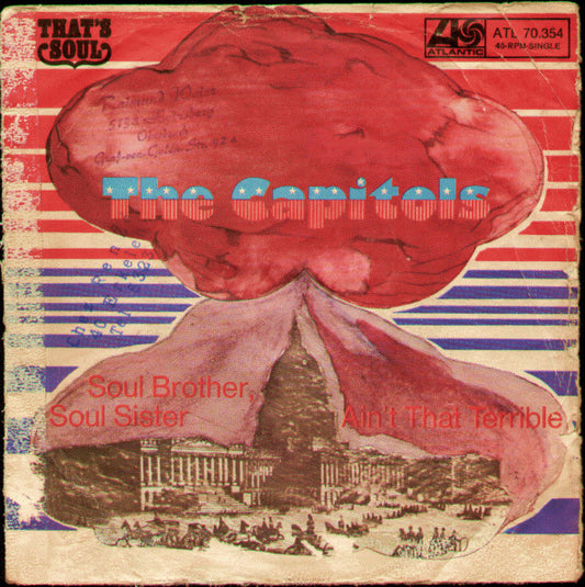 The Capitols : Soul Brother, Soul Sister / Ain't That Terrible (7", Single)