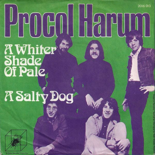 Procol Harum : A Whiter Shade Of Pale / A Salty Dog (7", Single)