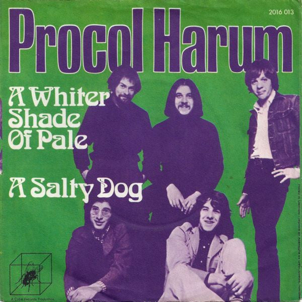 Procol Harum : A Whiter Shade Of Pale / A Salty Dog (7", Single)