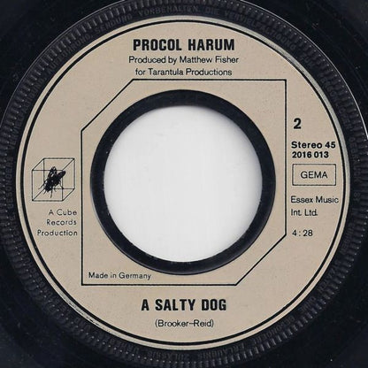 Procol Harum : A Whiter Shade Of Pale / A Salty Dog (7", Single)