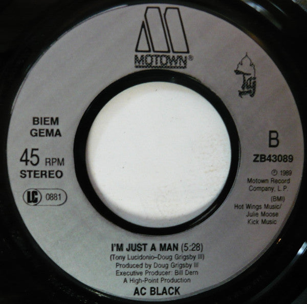 AC Black : Funky Situation (7", Single)