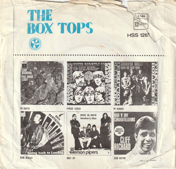 Box Tops : Choo Choo Train (7")