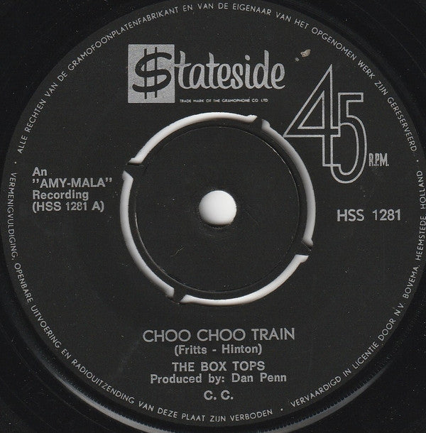 Box Tops : Choo Choo Train (7")