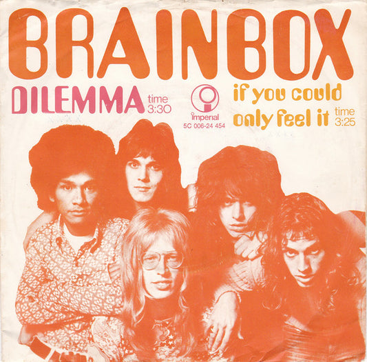 Brainbox (3) : Dilemma (7", Single, 4P )