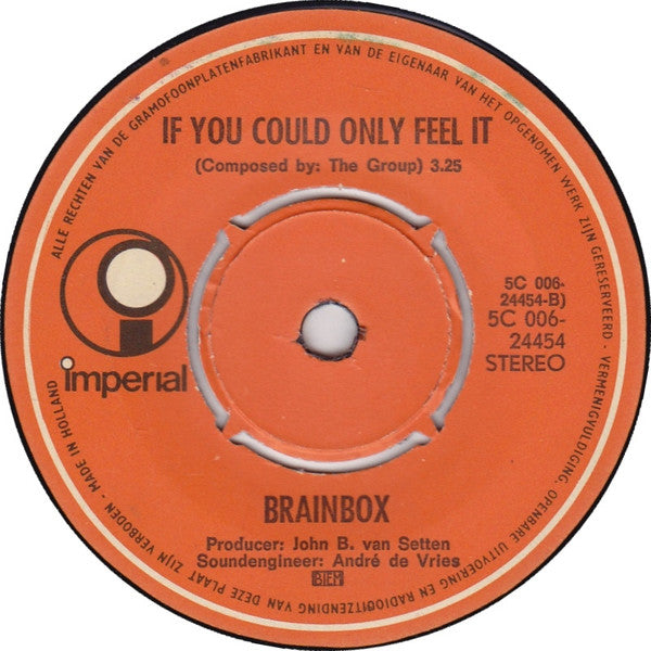 Brainbox (3) : Dilemma (7", Single, 4P )