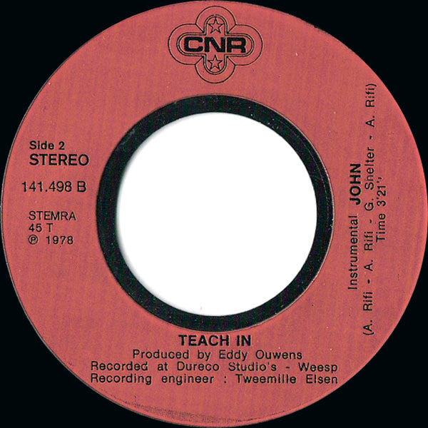 Teach-In : Dear John (7", Single, Red)