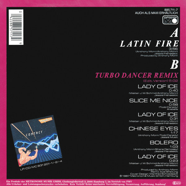 Fancy : Latin Fire (7", Single)