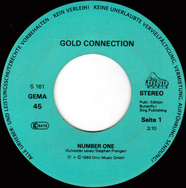 Gold Connection : Number One (7", Single)