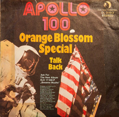 Apollo 100 : Orange Blossom Special  (7", Single)